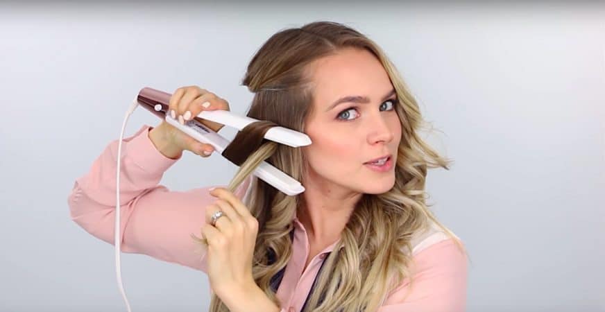 Comment faire des boucles avec un lisseur ? - Expert-beaute.fr